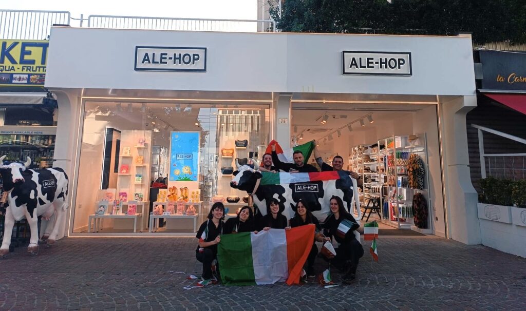 La catena spagnola di negozi ALE-HOP apre a Rimini.