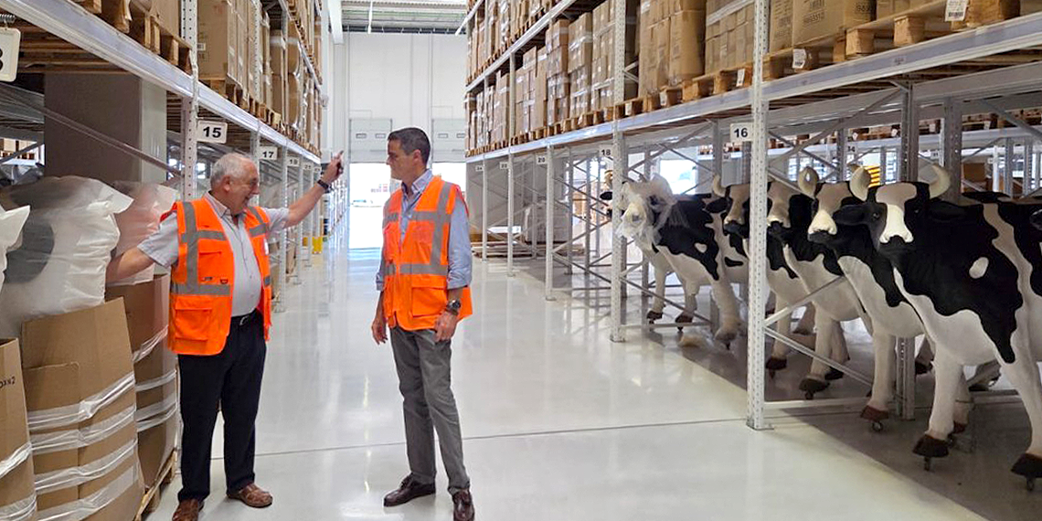 The Managing Director for Industry visits ALE-HOP facilities and confirms the Consell’s support for the brand’s expansion projects