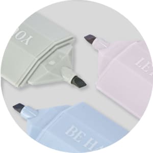 Markers and highlighters