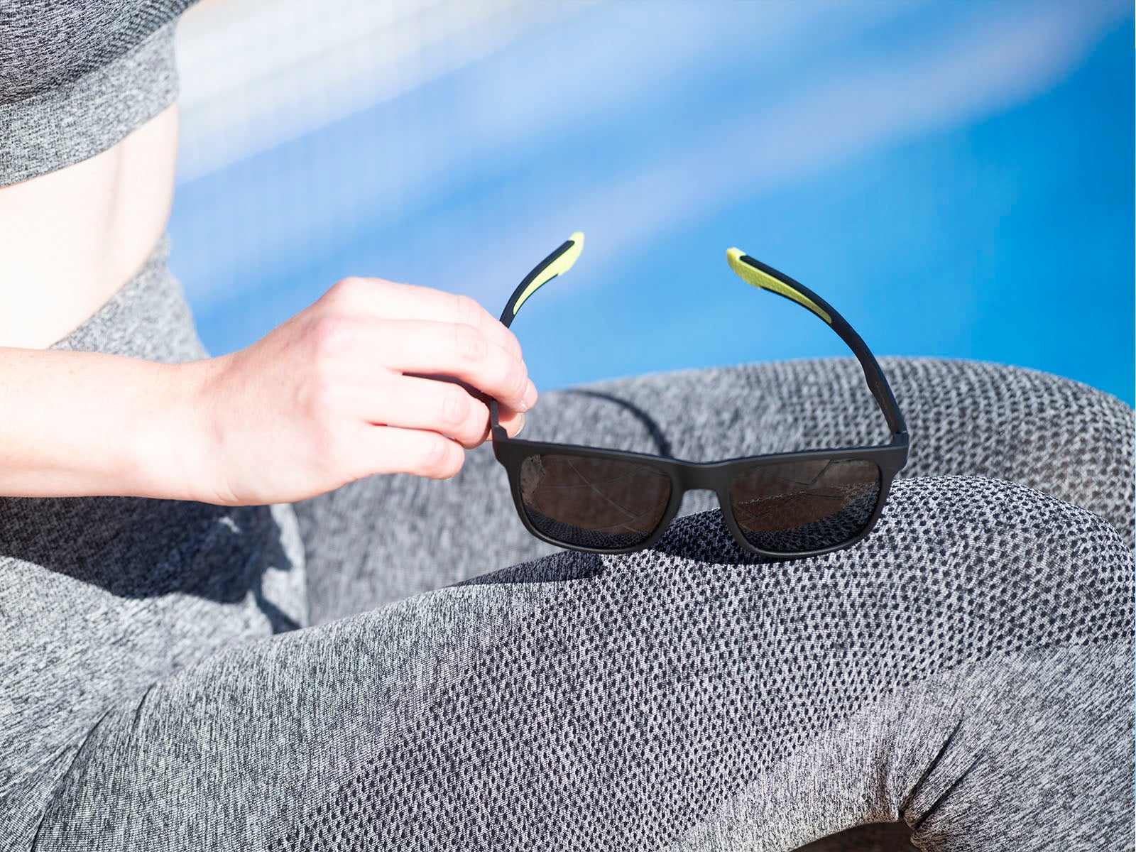 Gafas de sol polarizadas negras