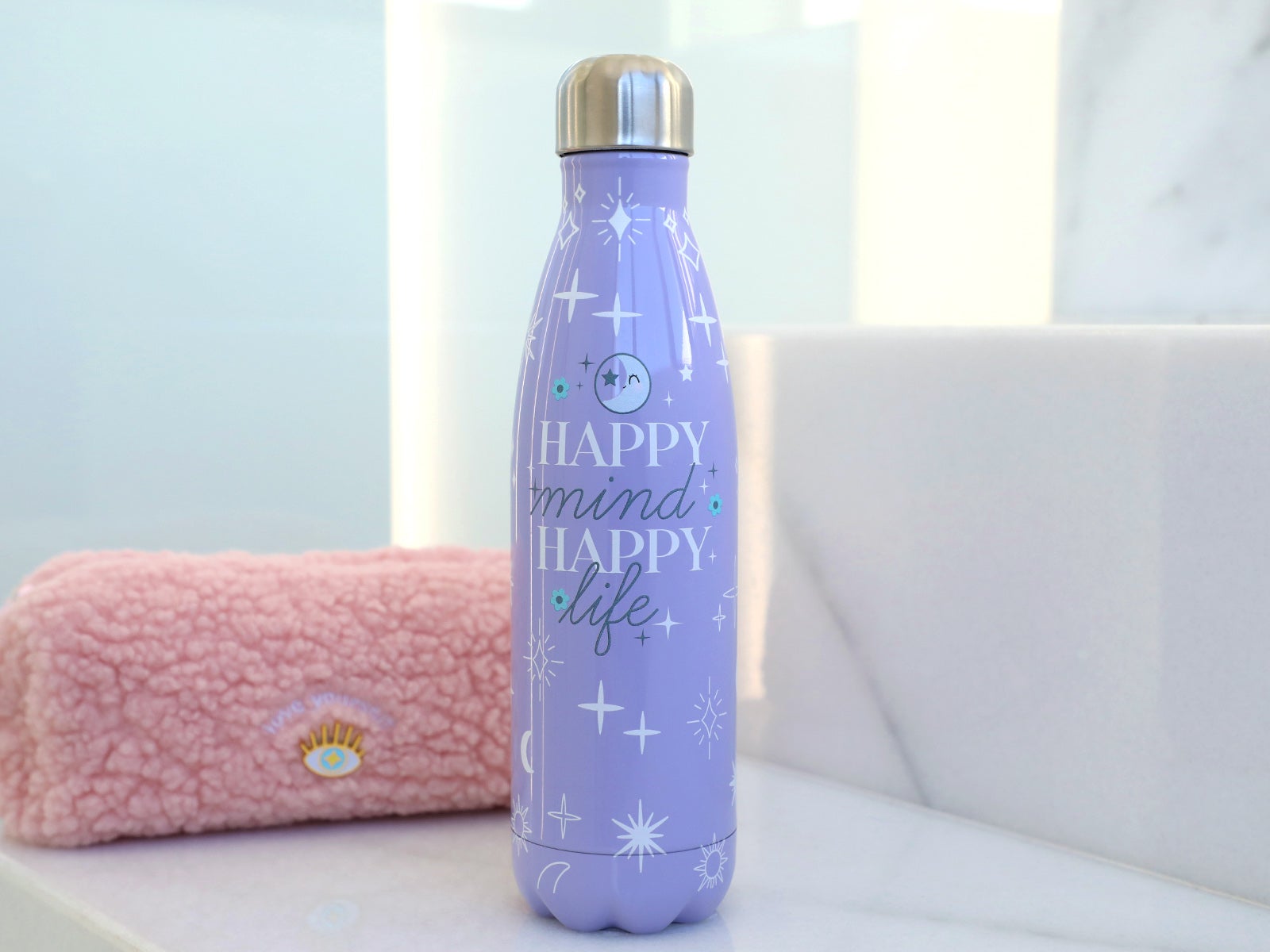 Botella Acero Inoxidable 500ml - Happy Mind