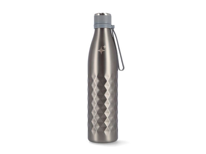 Matte bottle stainless steel gray*1l Ale-Hop