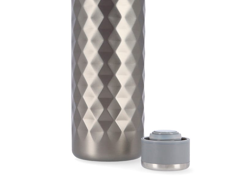 Matte bottle stainless steel gray*1l - view 2 Ale-Hop