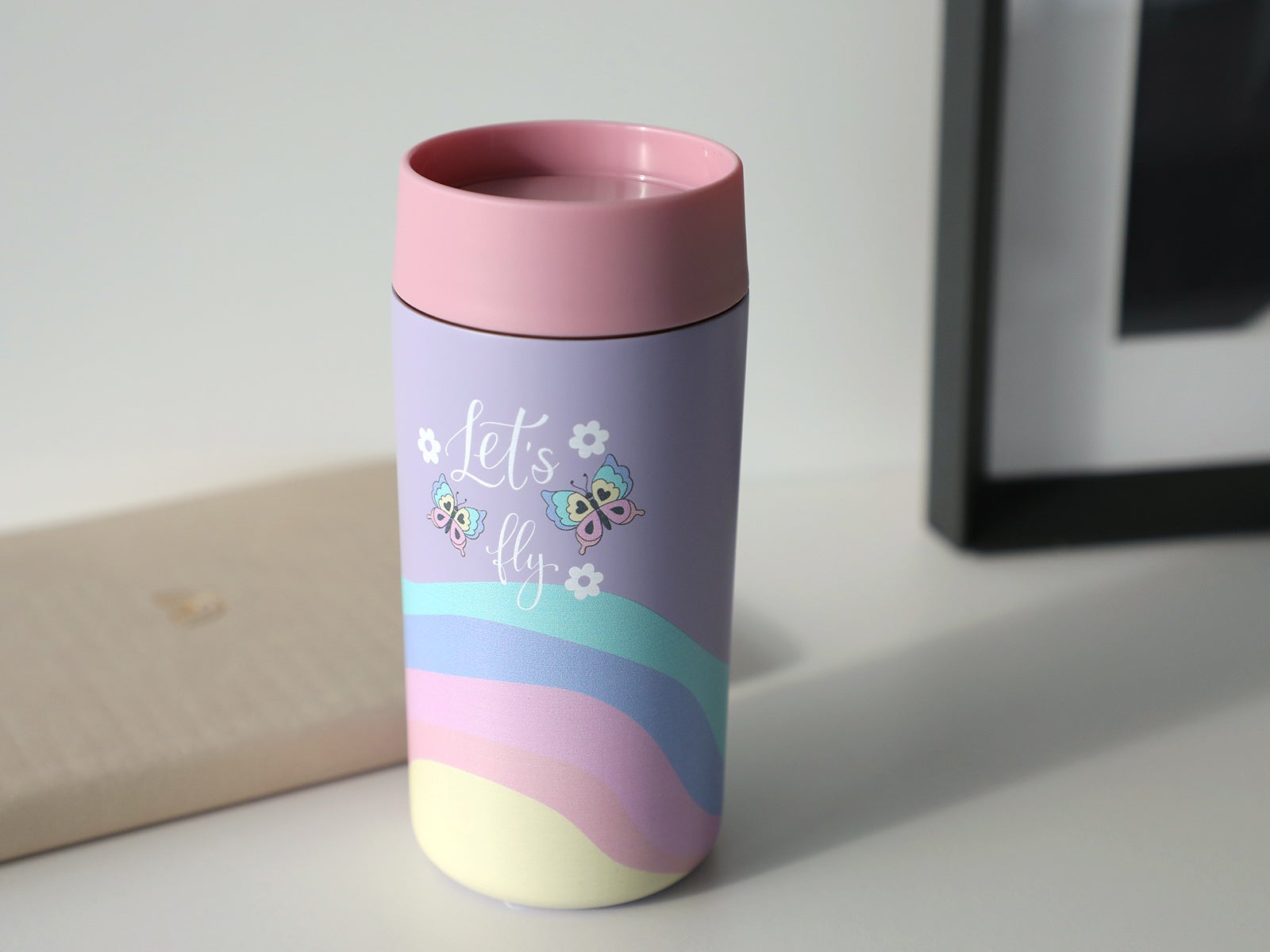 Vaso termo rosa 235ml