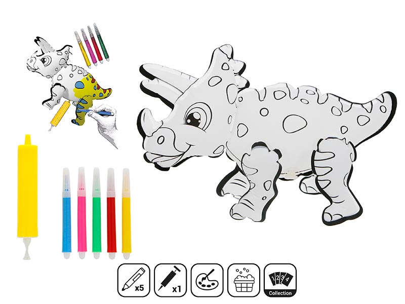 Hinchable trex pintar |