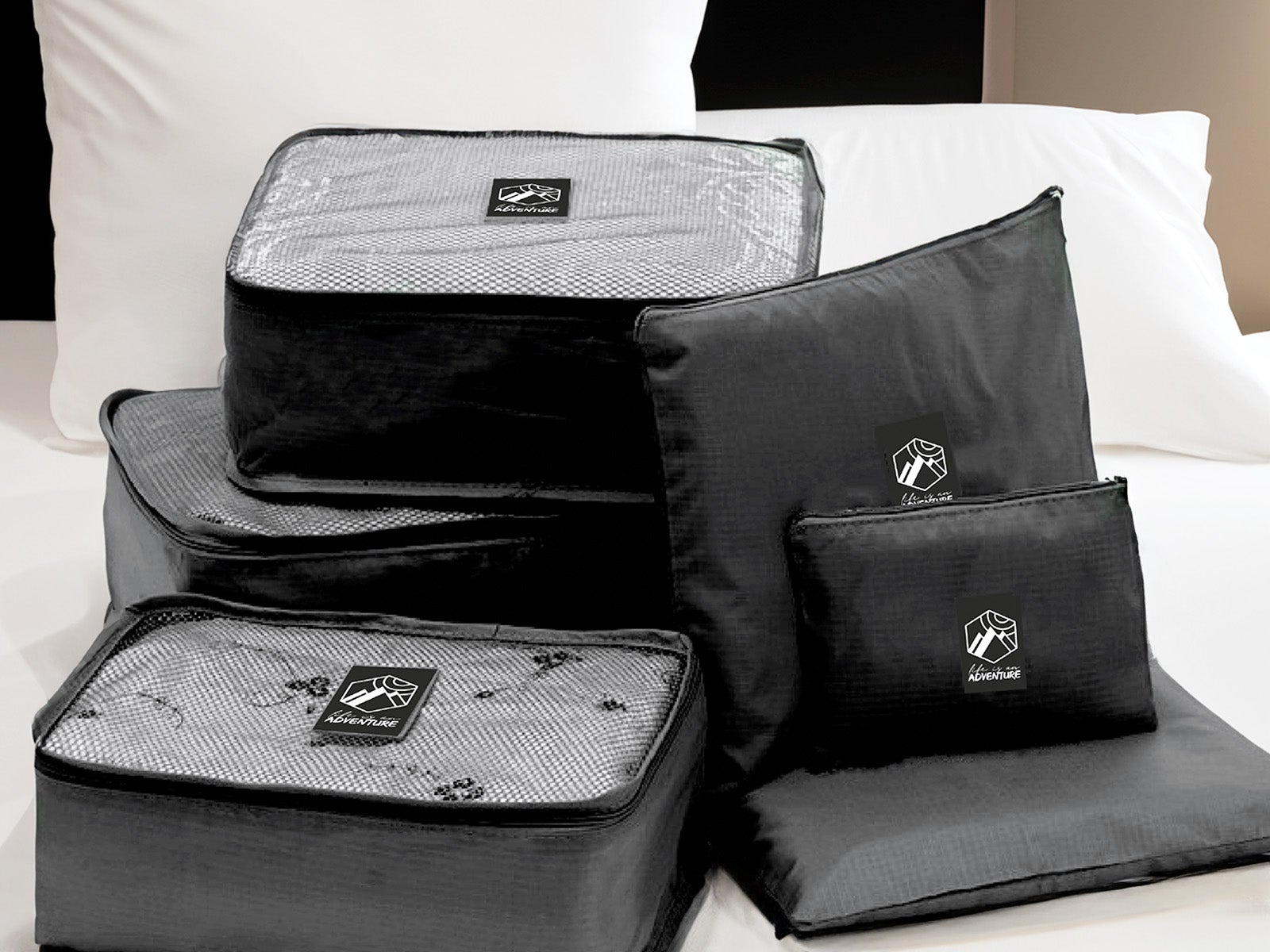 Organizador viagens preto