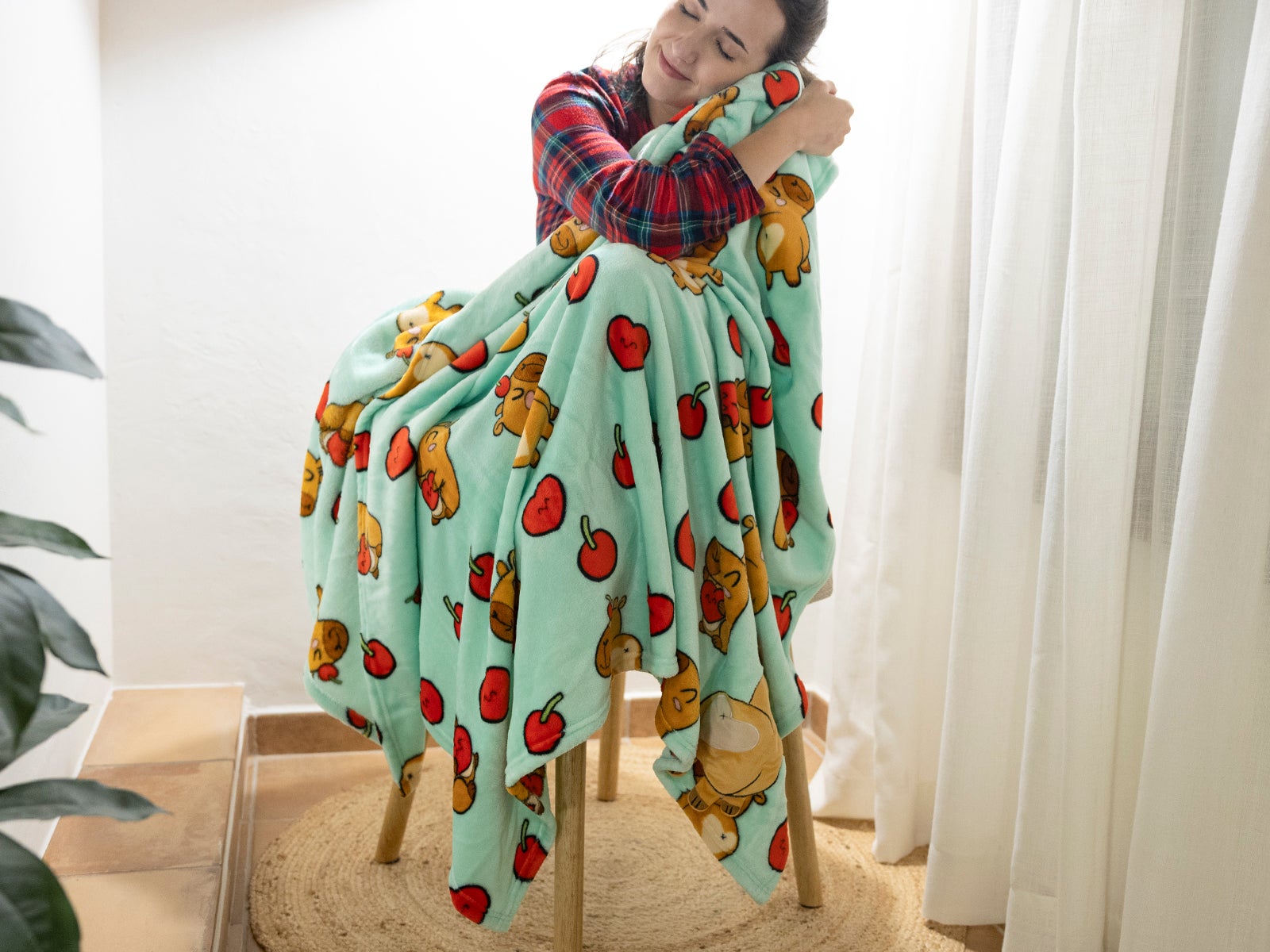 Manta com aplique - Cappy