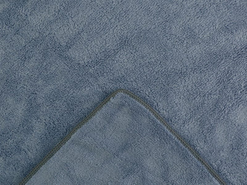 Navy blue bath towel and hair towel set - view 5 Ale-Hop