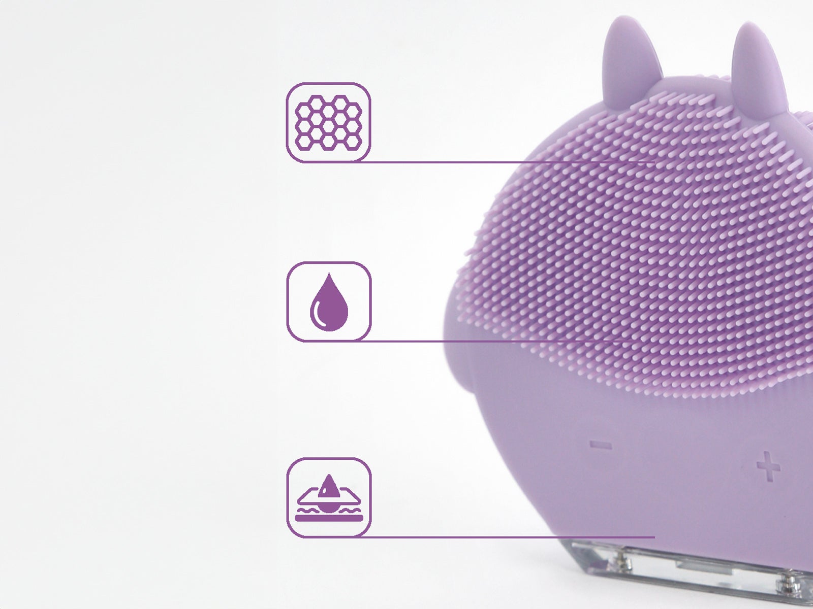 Electric clearance facial cleanser