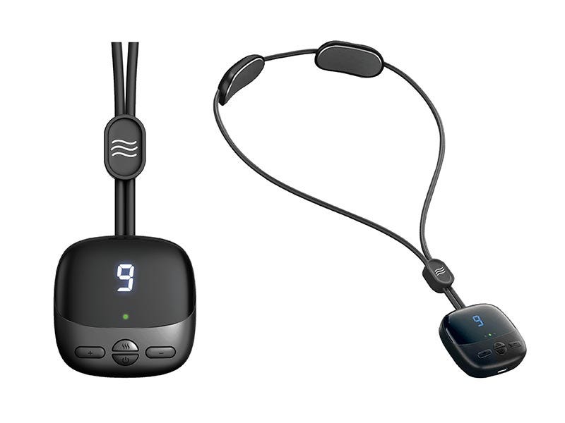 Cervical massager necklace black - view 3 Ale-Hop