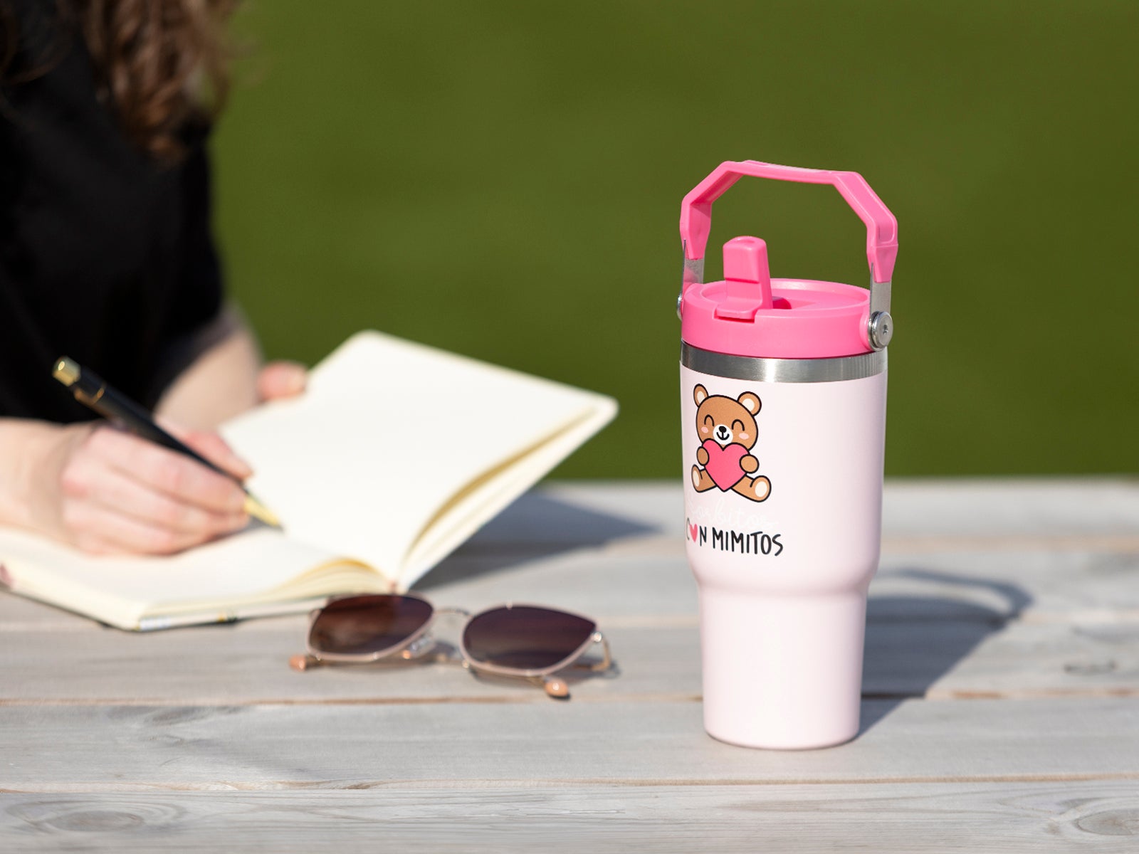 Taza térmica de 650ml con asa