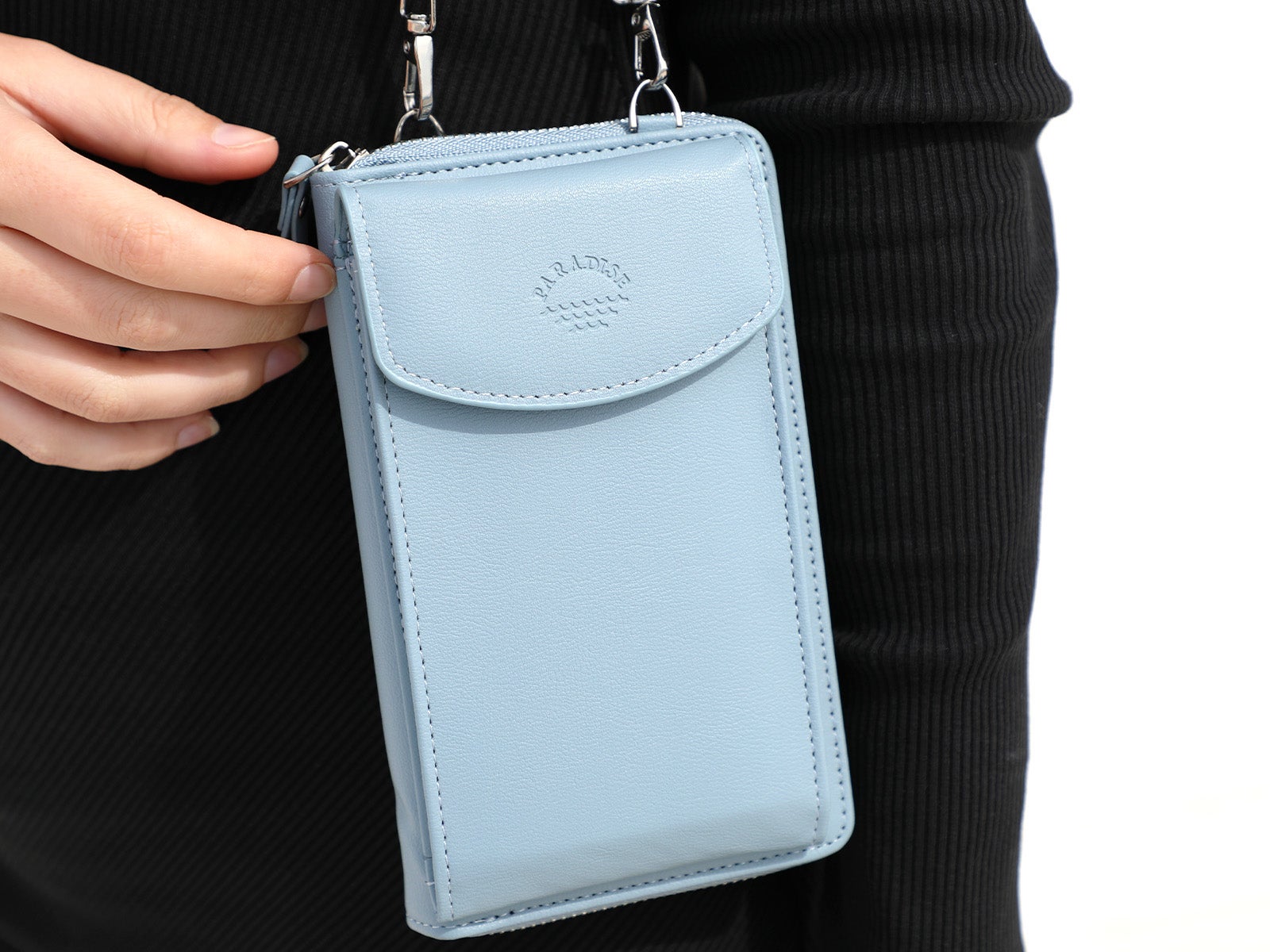 Phone bag vertical blue