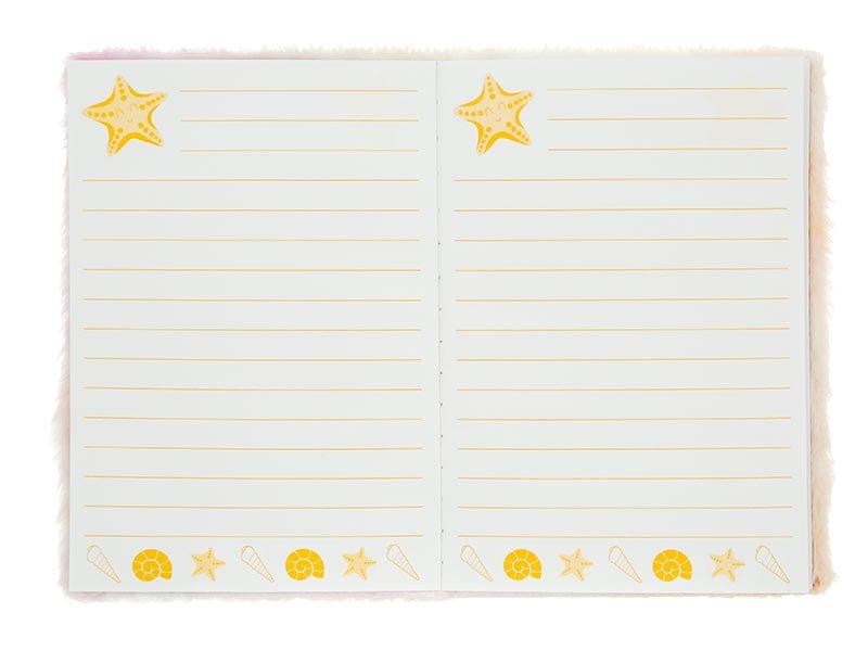 Libreta peluda estrella - vista 2 Ale-Hop