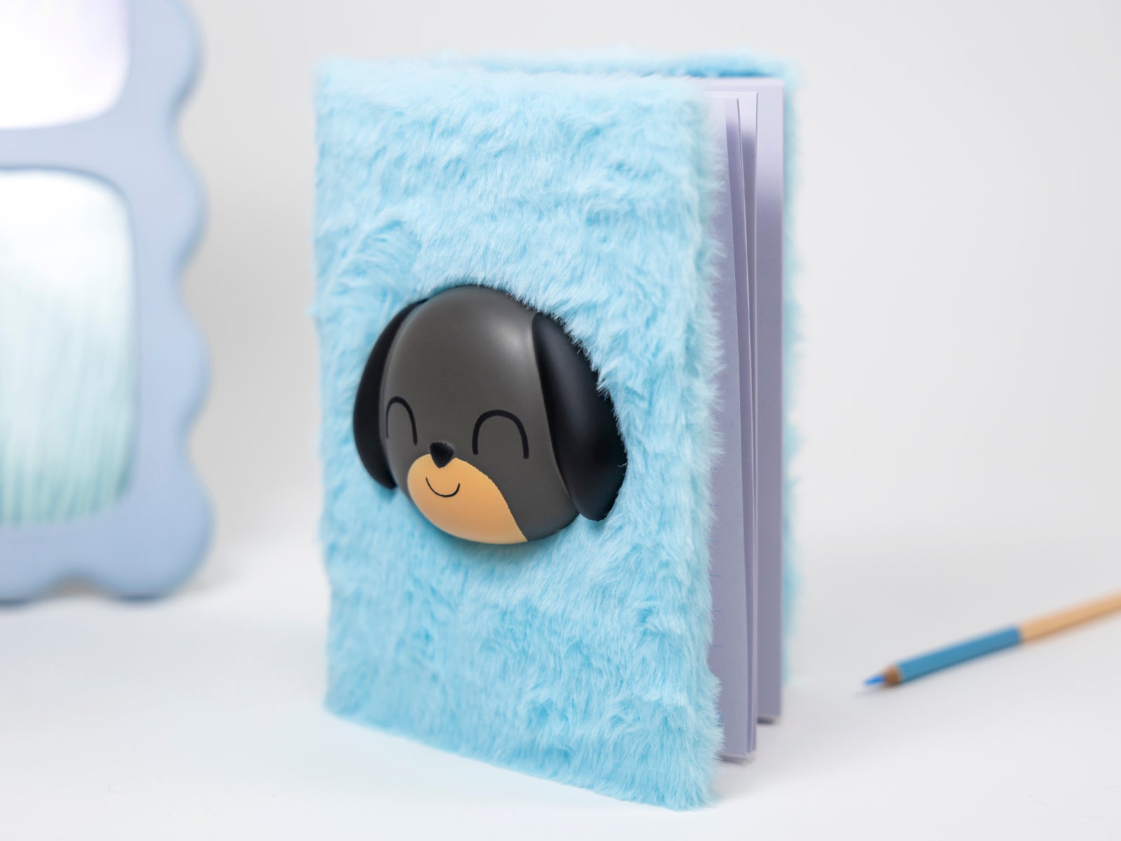 Libreta peluda A5 de perro