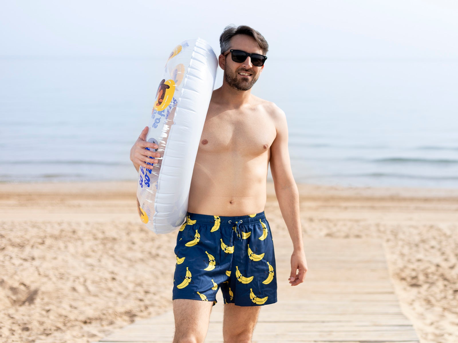 Men's Swim Shorts - Bananas
