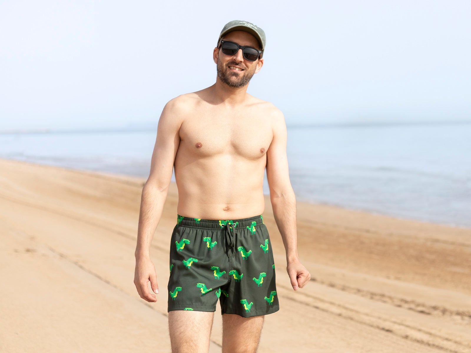 Men's Swim Shorts - Dinos