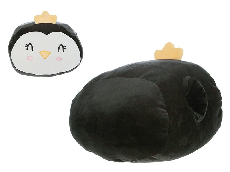 Stuffed animal hand warmer penguin - view 3 Ale-Hop