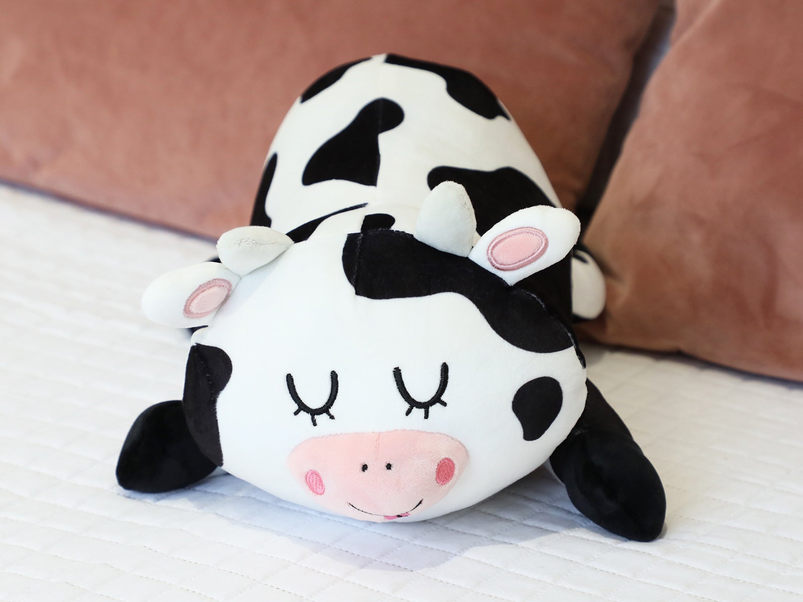 Peluche acostado vaca supersuave