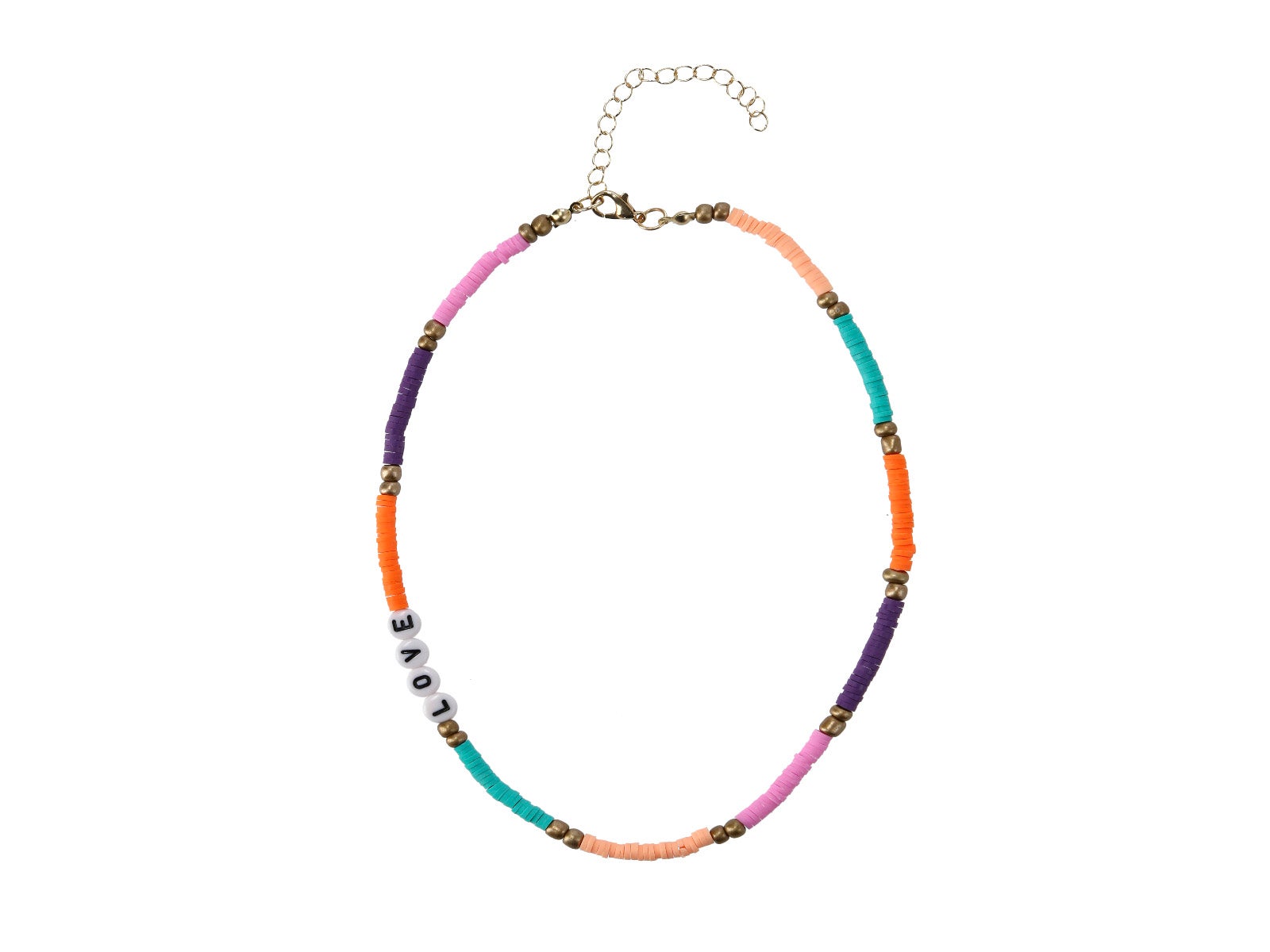 Long Turquoise, Coral & Heishi Bead Necklace – Gem Set Love