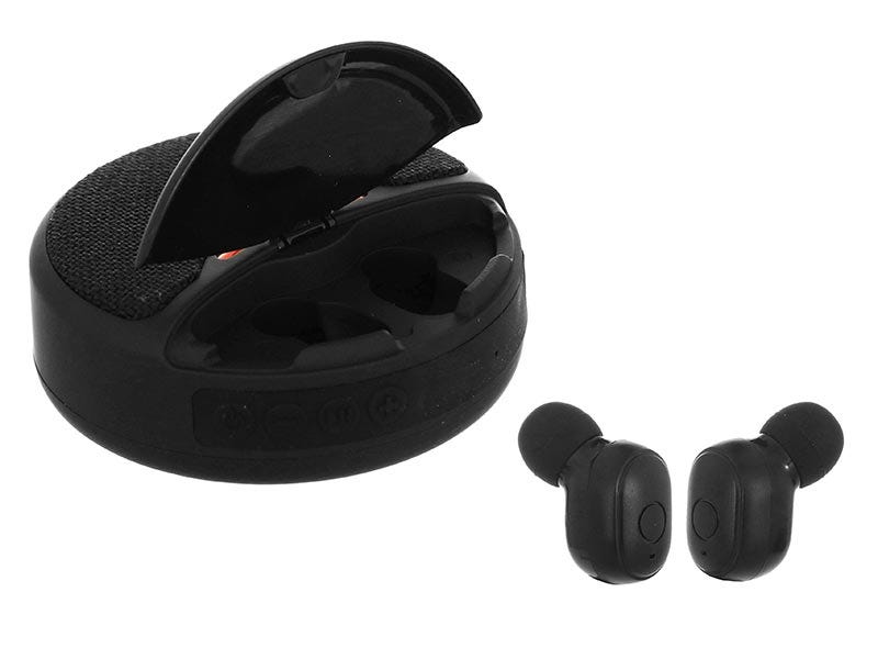 2 en 1 altavoz y auriculares redondo Ale-Hop