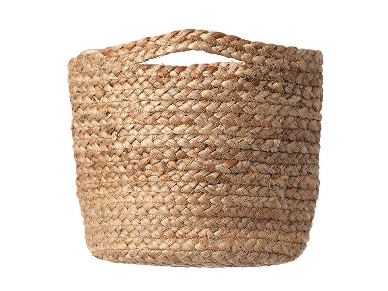 Natural jute basket handle - view 2 Ale-Hop