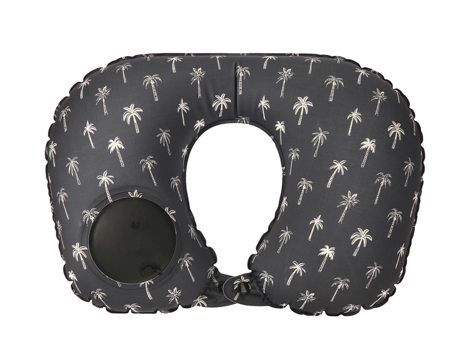 Cojín viaje autohinchable negro