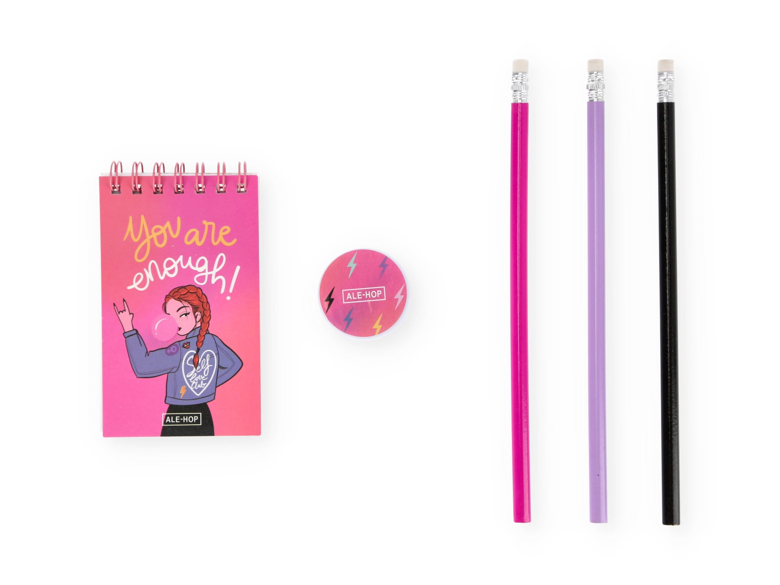 Mini quaderno e matite set d3