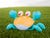Walking crab with batteries