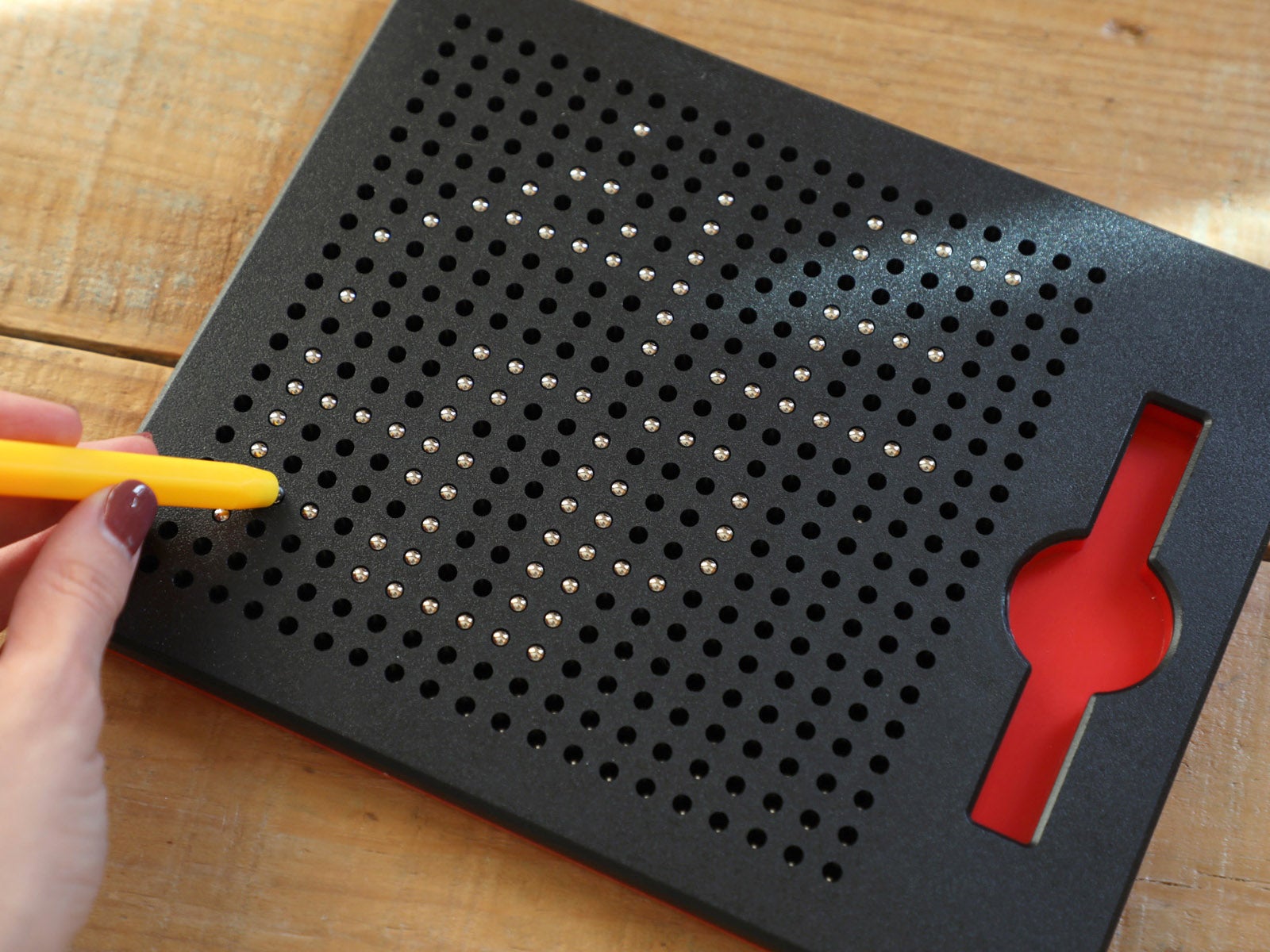 Pizarra educativa magnética pequeña 