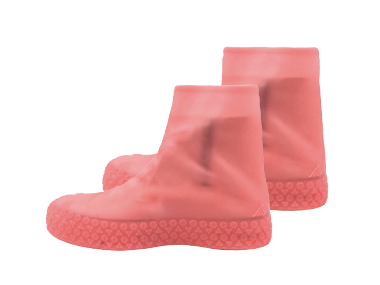 Pink silicone shoe cover