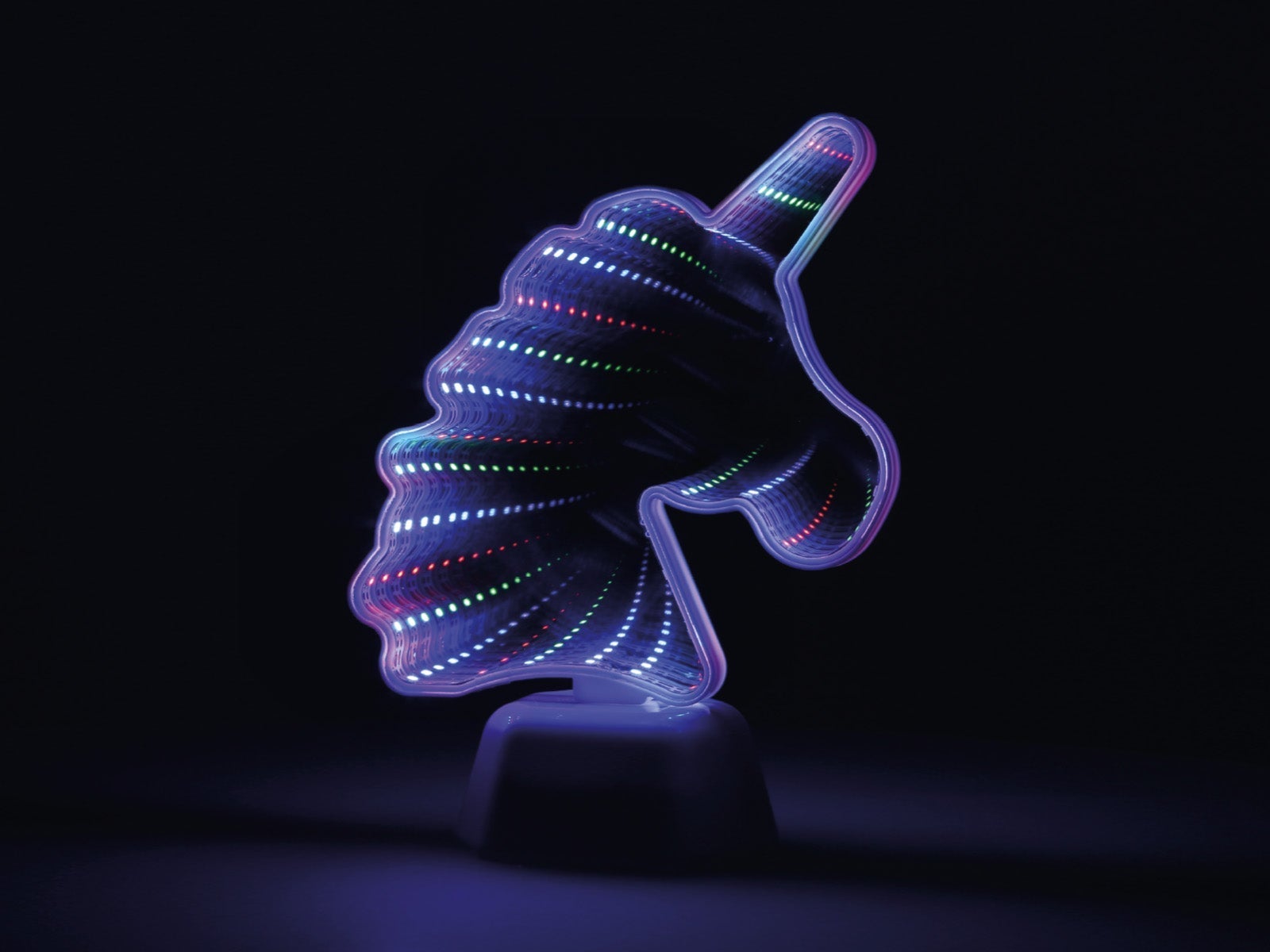 Lámpara de neon unicornio
