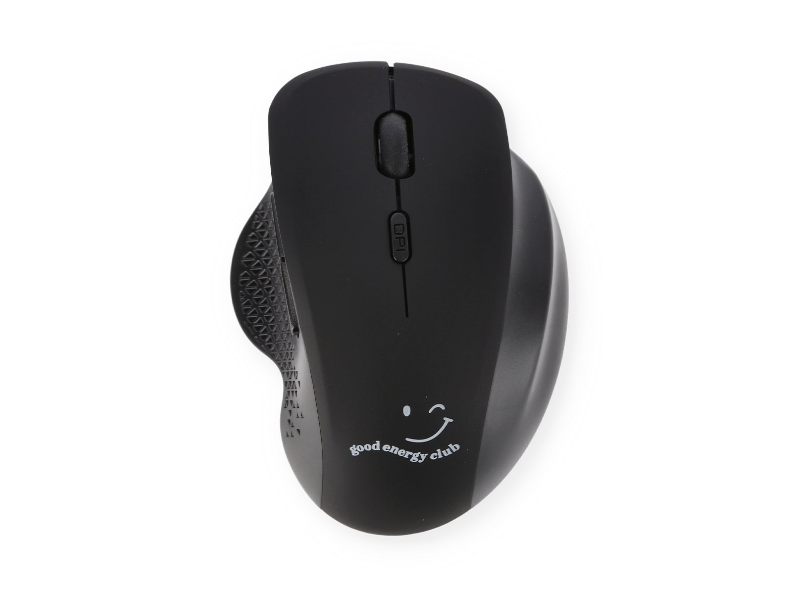 Ratón inalámbrico ergonómico negro – Good energy club