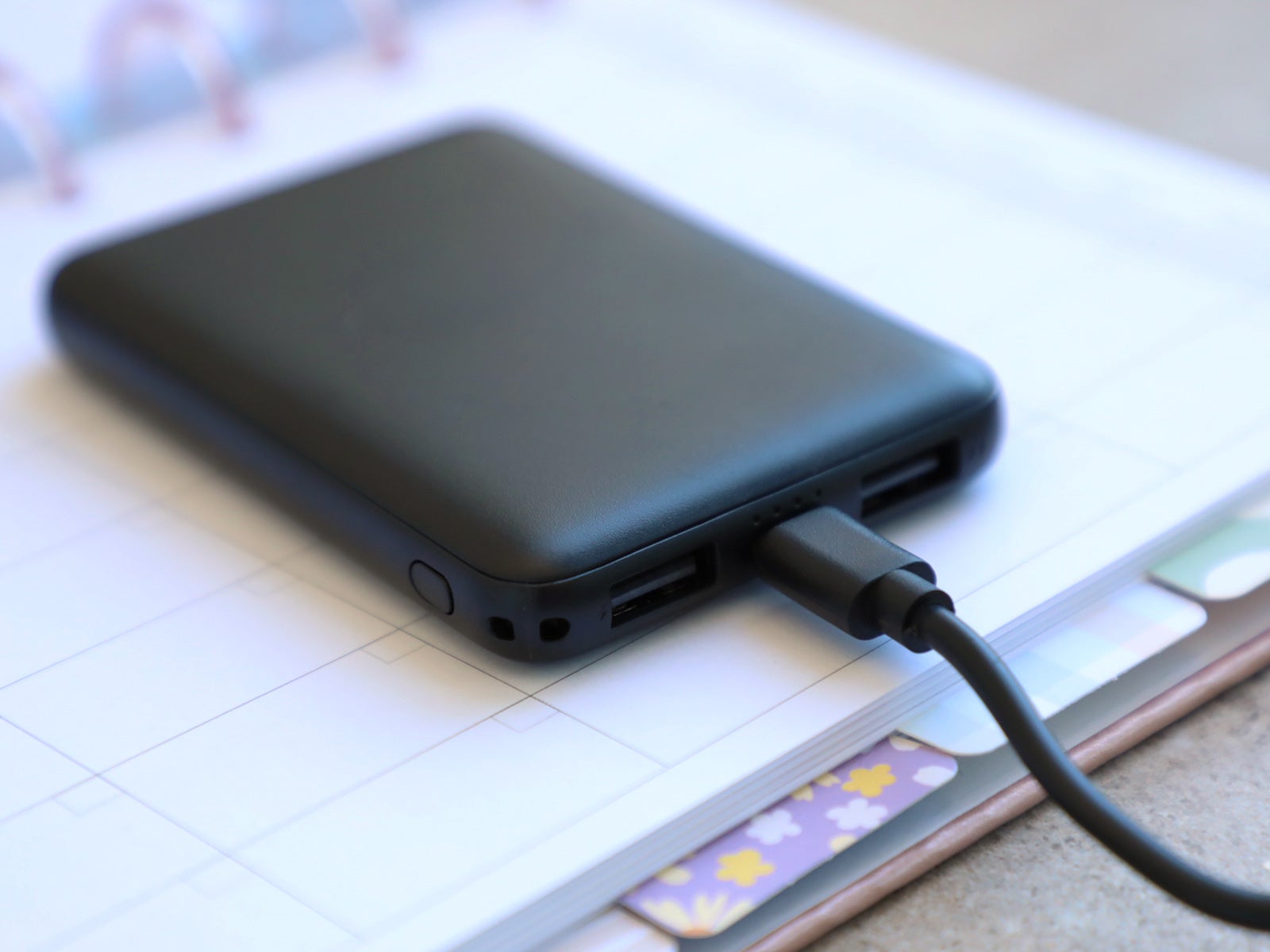 Batería Portátil 5000mAh Negra