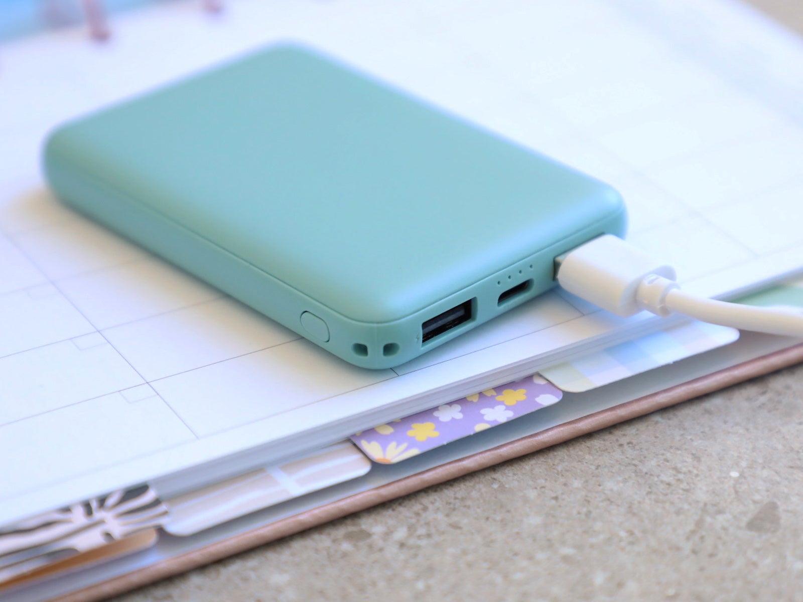 Batería Portátil 5000mAh Azul