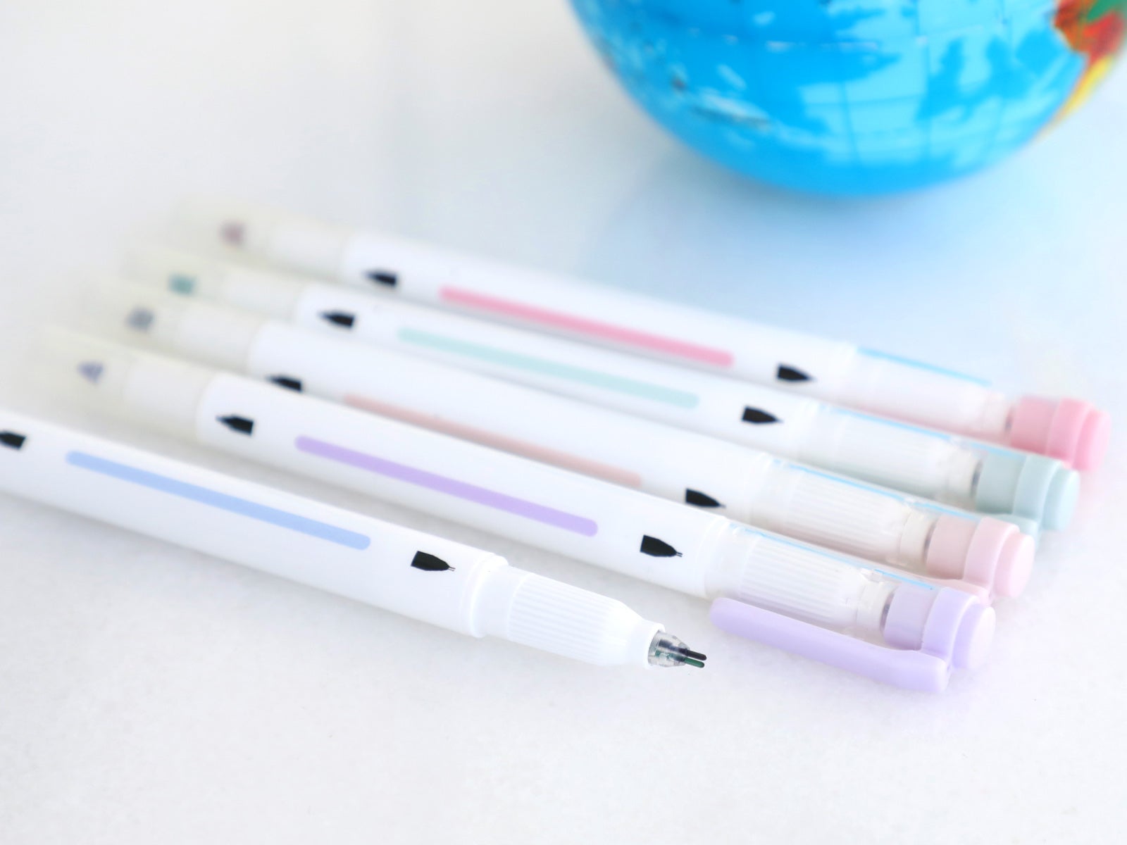 Pack de 5 subrayadores con doble punta