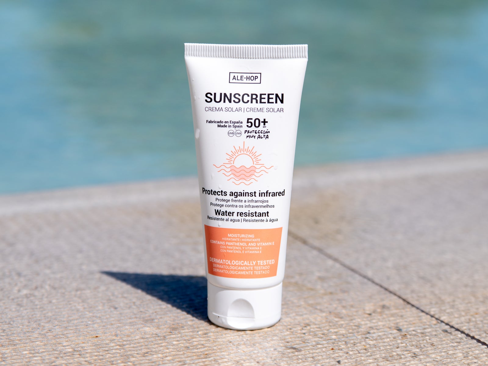 Crema solare protettiva spf 50 tubo 100ml