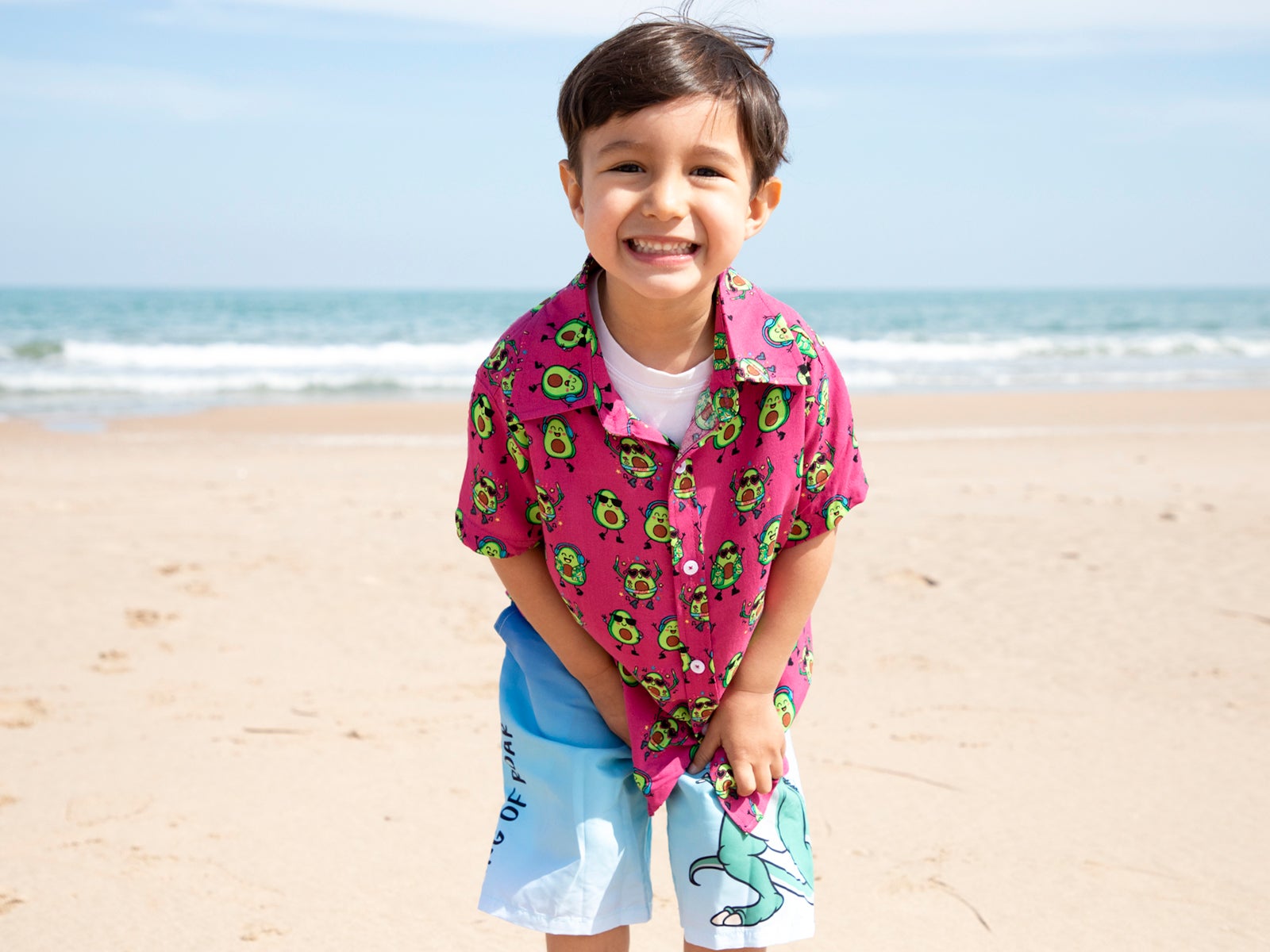 Camisa infantil de aguacates