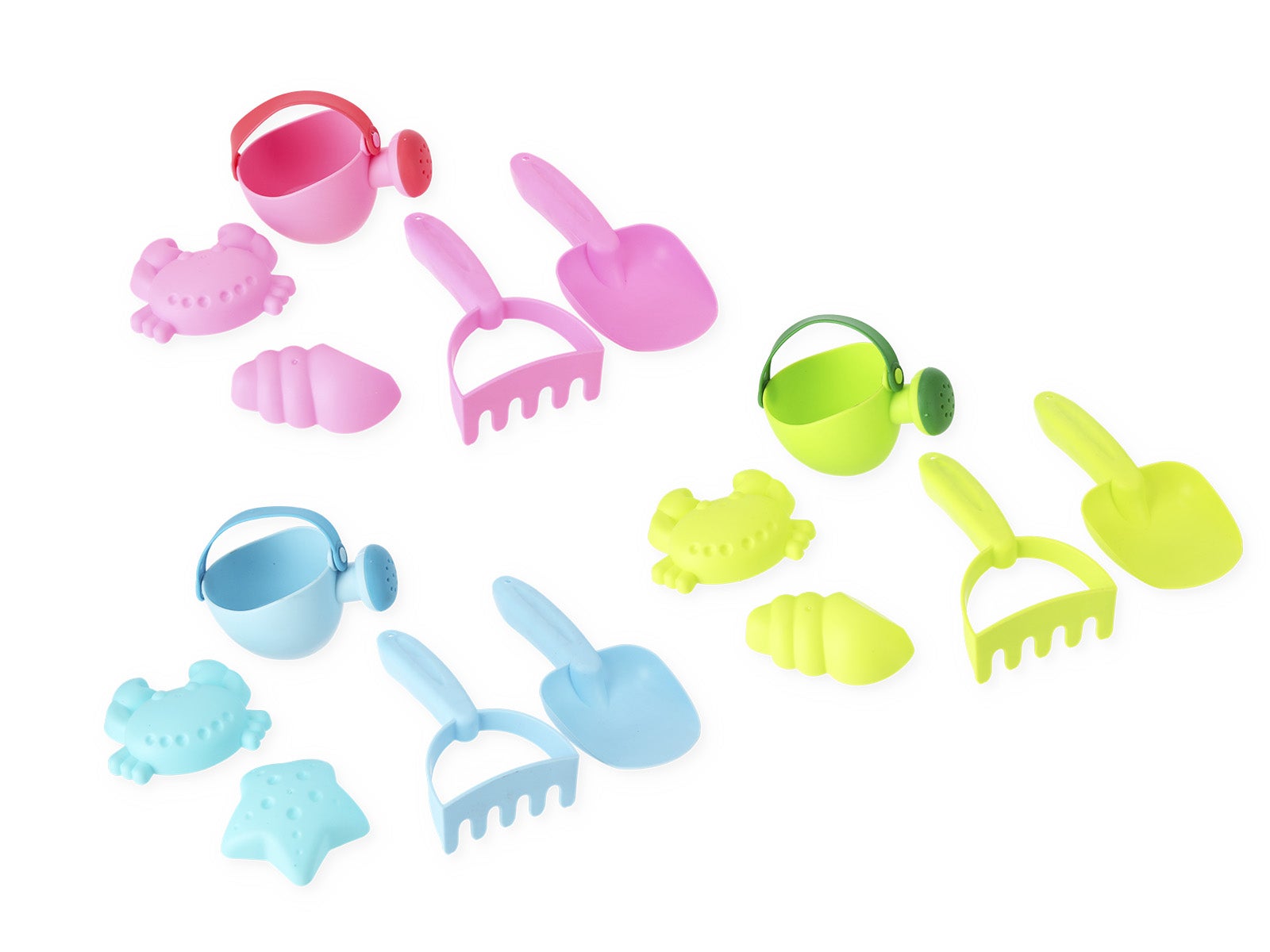 5-piece beach watering can set