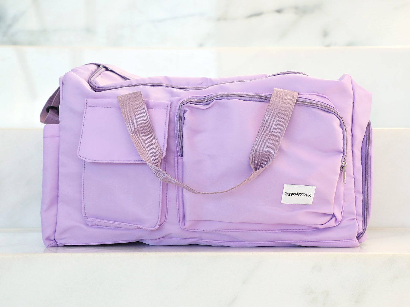 Saco desporto e viagem lilas