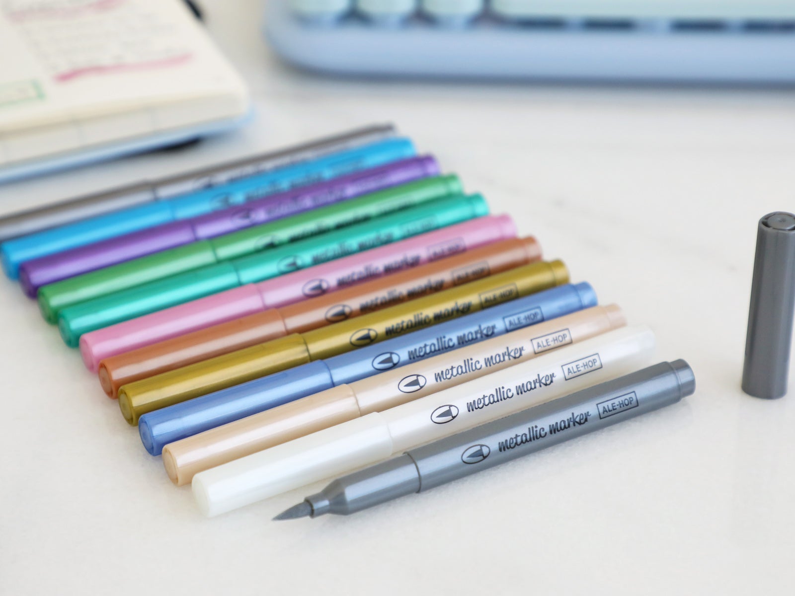 Rotuladores Metálicos Brillantes