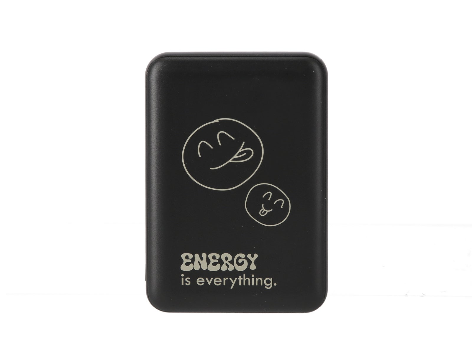 Batería portátil 5.000 mAh negra - Energy is everything.