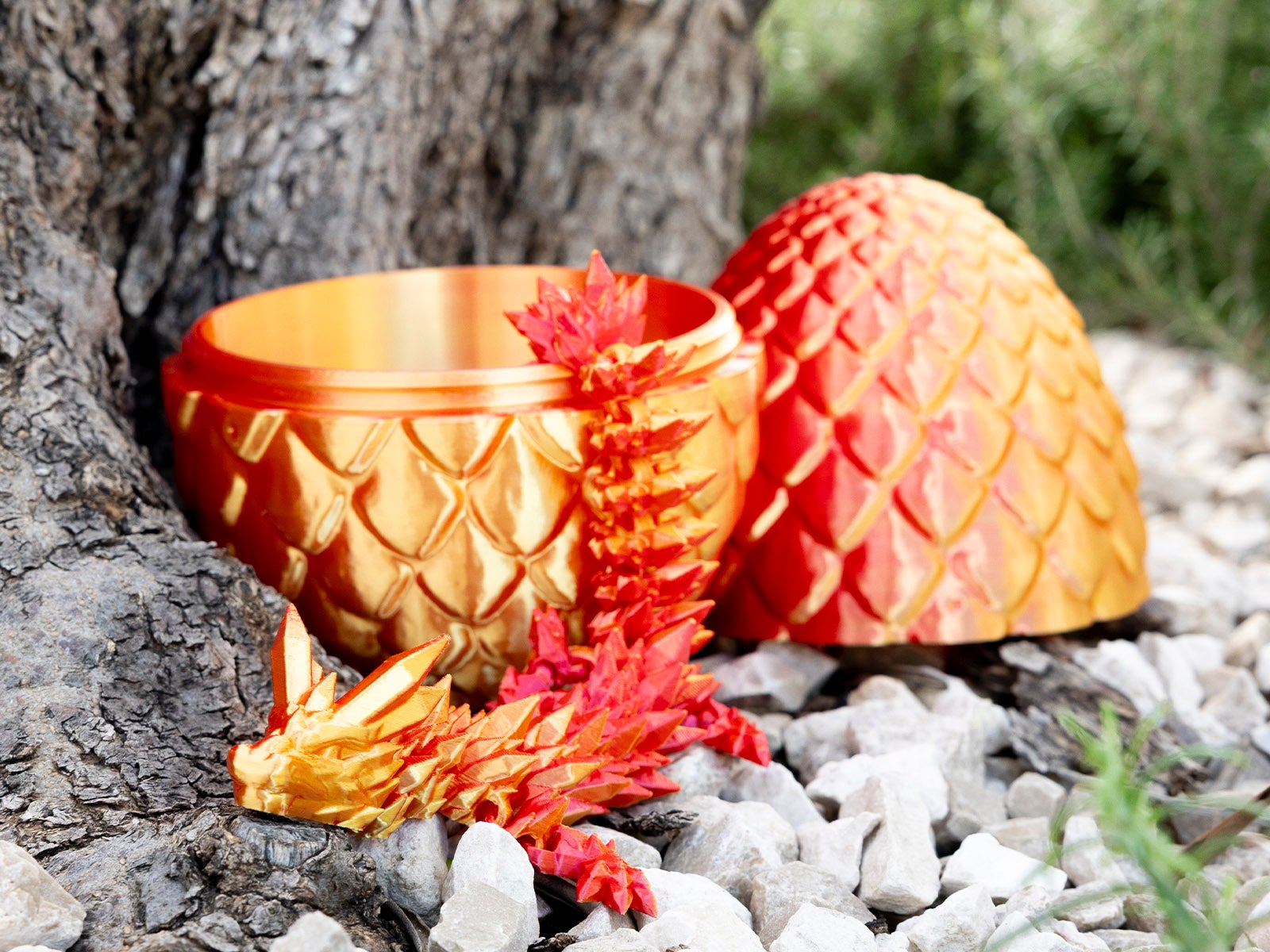 Huevo de dragón grande