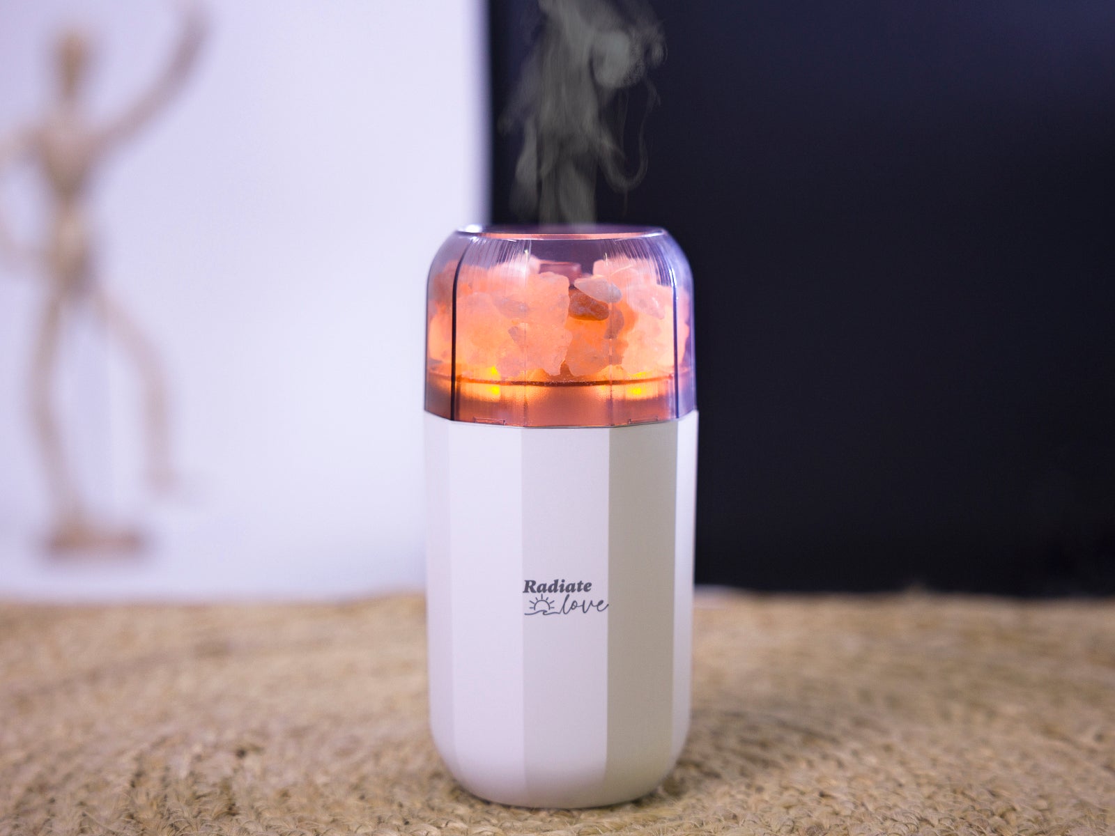 Difusor de piedras de sal - Radiate love
