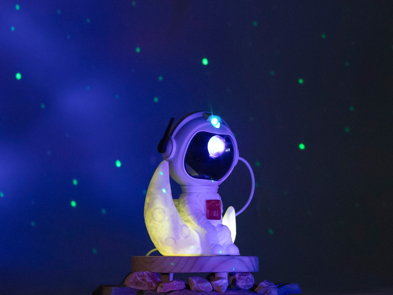 Proyector de nebulosas con lámpara