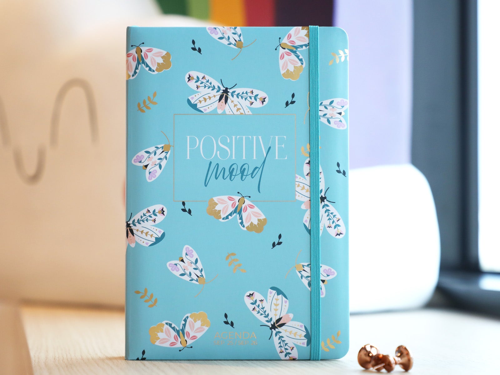 Agenda escolar A5 Día Vista 25/26 – Positive mind