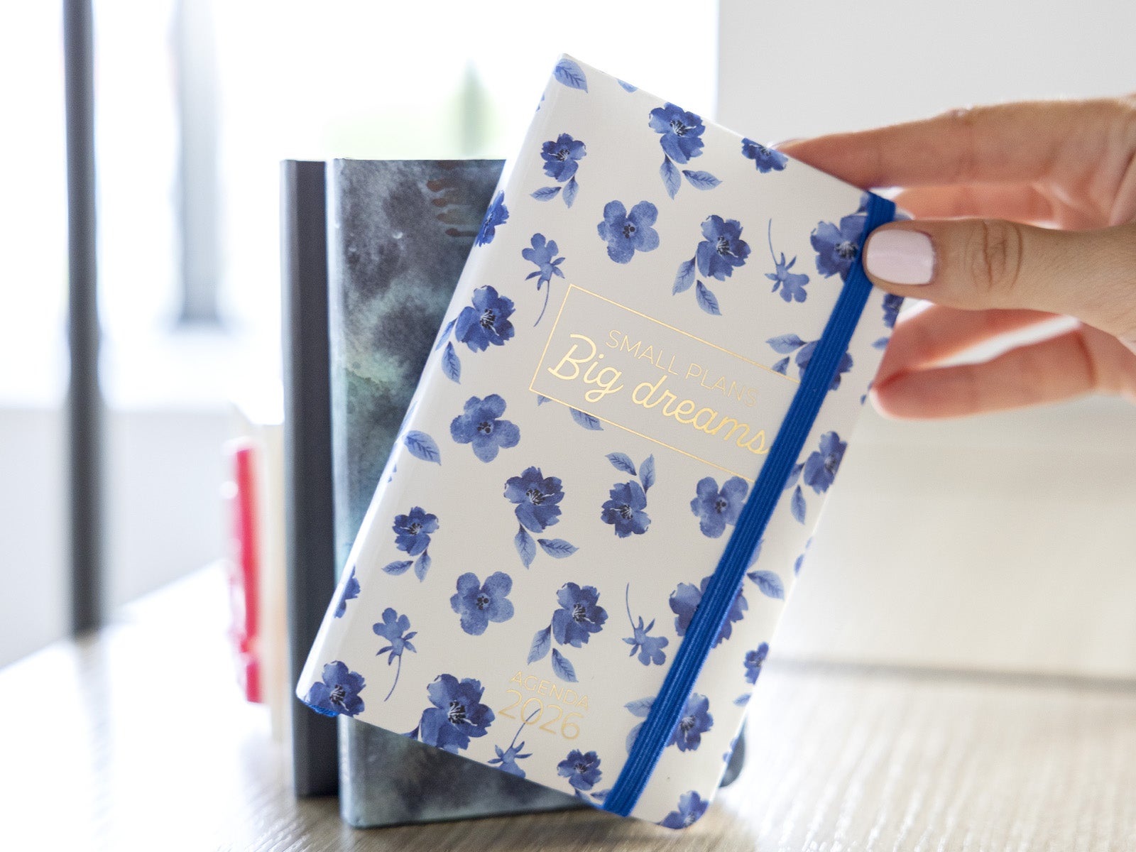 Agenda anual 2026 semana vista A6 - Small plans Big dreams