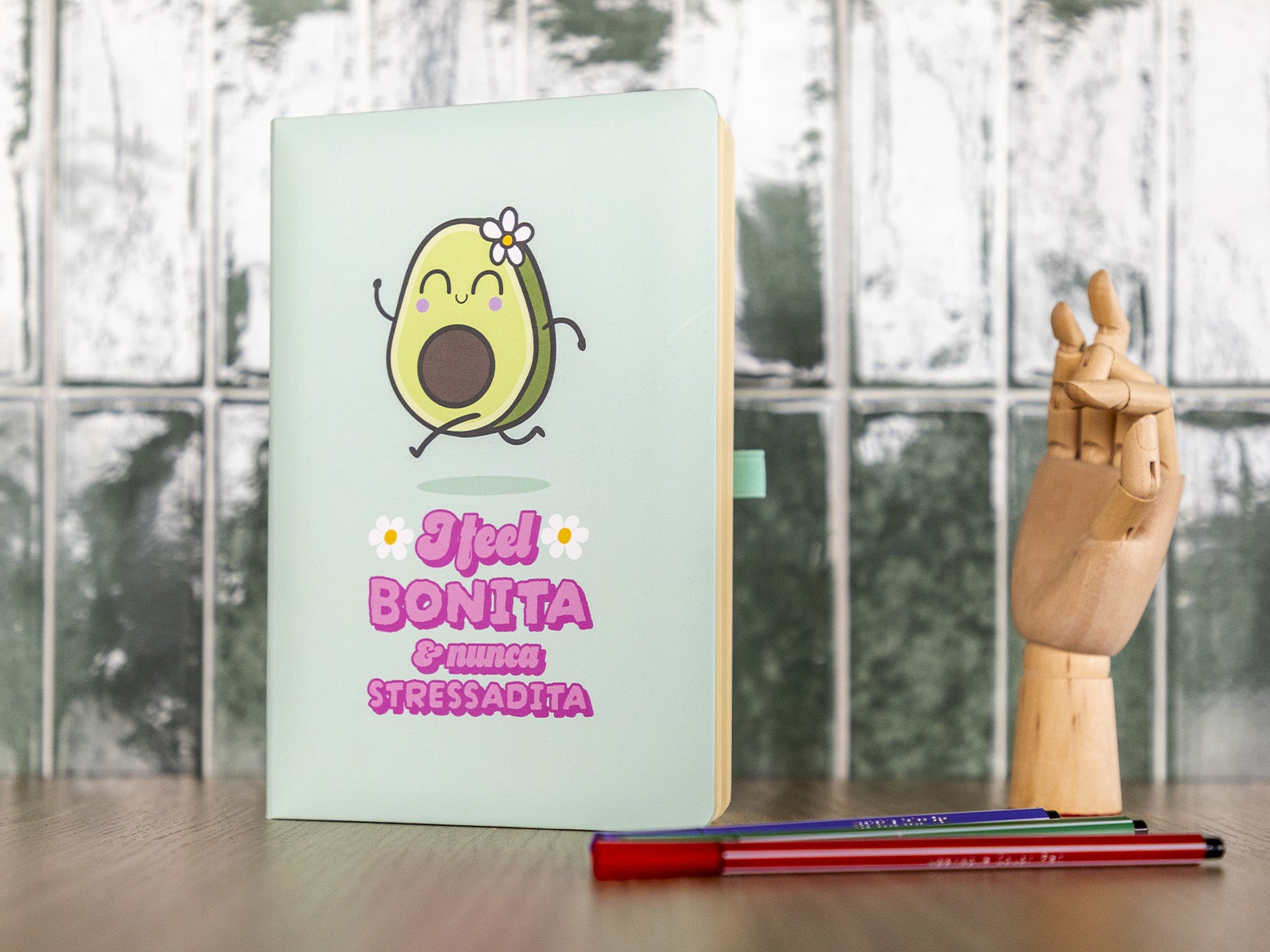 Libreta A5 - I feel bonita & nunca stressadita