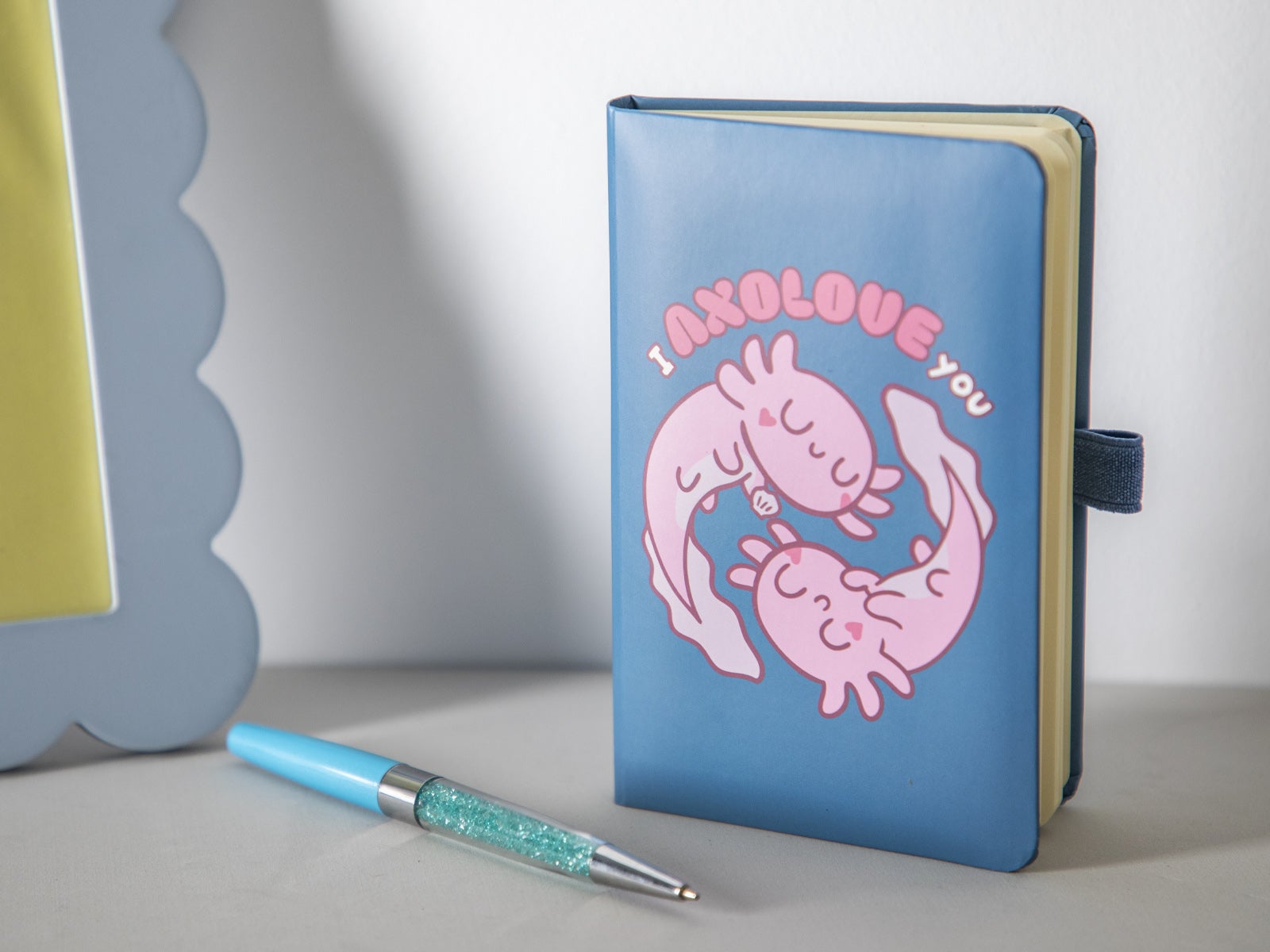 A6 Notebook - I axolove you