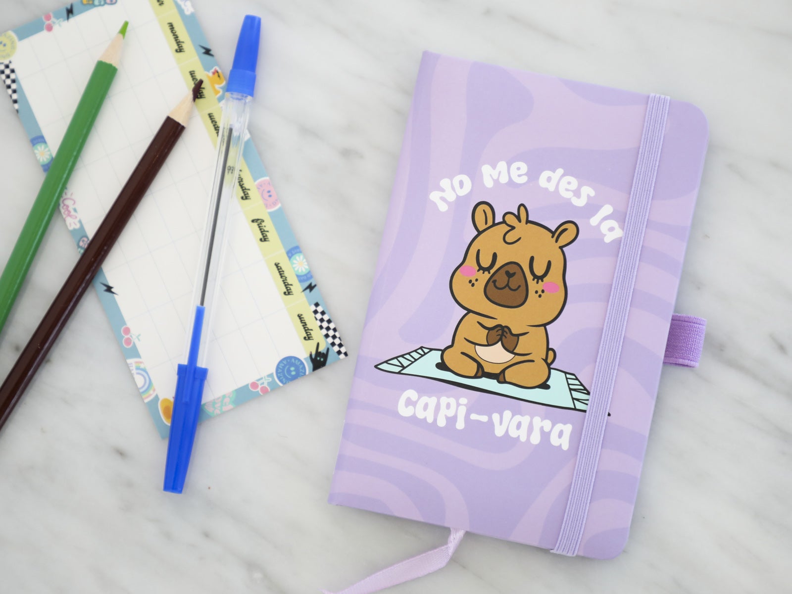 Caderno A6 - No me des la capi-vara