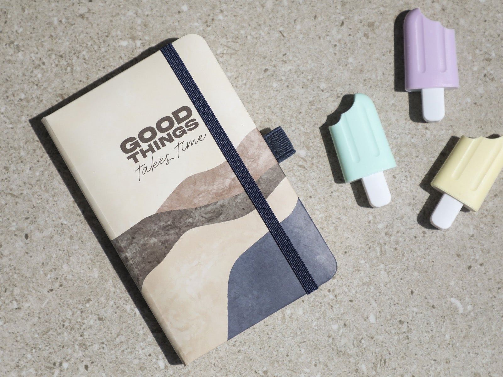 A6 Notebook - Good things take time